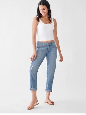 NWOT DL1961 Riley Cropped Boyfriend Jeans